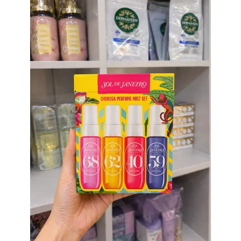 Set Xịt Thơm Toàn Thân Sol De Janeiro Cheirosa Perfume Mist Set 4 Chai 30ml✨ 786236
