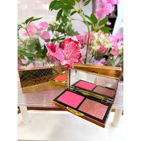 2IN1 bảng má + bắt sáng Nâu /Face Palette – Deep Hour Glow ✨ 786259