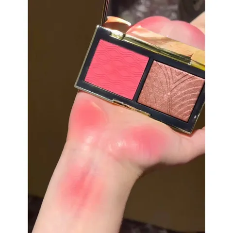 2IN1 bảng má + bắt sáng Nâu /Face Palette – Deep Hour Glow ✨ 786259