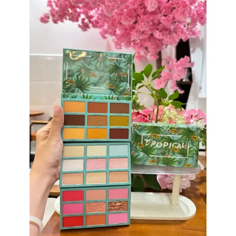 Combo 3 palette “all-in-one” siêu tiện: mắt – má – highlight đủ cả trong một em 💚 786264