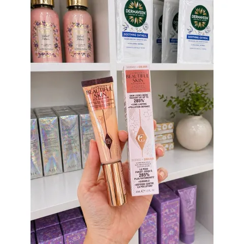 Kem Nền Chaaa Lot Tilbury Beautiful Skin Foundation 30ml Cho Da Căng Bóng ✨ 786265