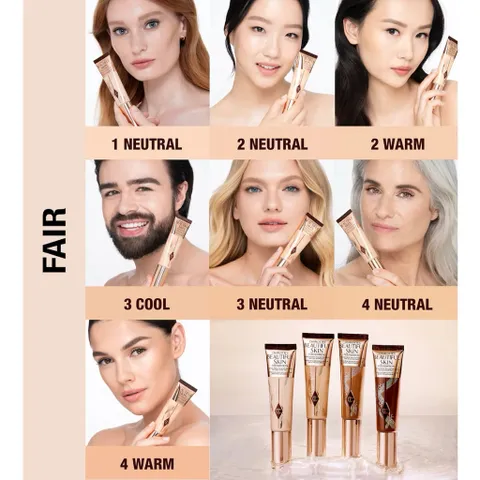 Kem Nền Chaaa Lot Tilbury Beautiful Skin Foundation 30ml Cho Da Căng Bóng ✨ 786265