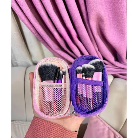 🌸 SET CỌ TRANG ĐIỂM MINI KÈM TÚI ZIP – NHỎ GỌN, XINH XẮN, TIỆN MANG THEO 🌸 786300