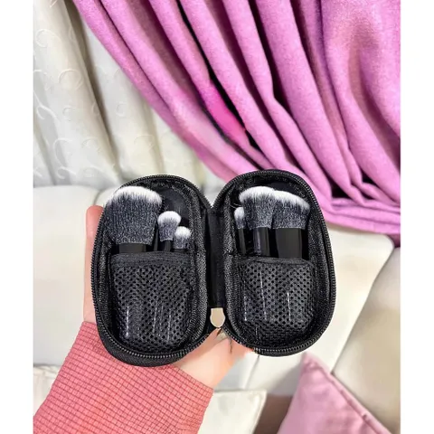 🌸 SET CỌ TRANG ĐIỂM MINI KÈM TÚI ZIP – NHỎ GỌN, XINH XẮN, TIỆN MANG THEO 🌸 786300