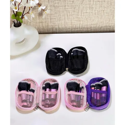 🌸 SET CỌ TRANG ĐIỂM MINI KÈM TÚI ZIP – NHỎ GỌN, XINH XẮN, TIỆN MANG THEO 🌸 786300