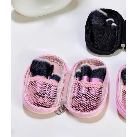 🌸 SET CỌ TRANG ĐIỂM MINI KÈM TÚI ZIP – NHỎ GỌN, XINH XẮN, TIỆN MANG THEO 🌸 786300