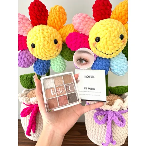 Bảng mắt 9 ô tone cam– nâu Backstage Eye Palette 🌈✨001 786302