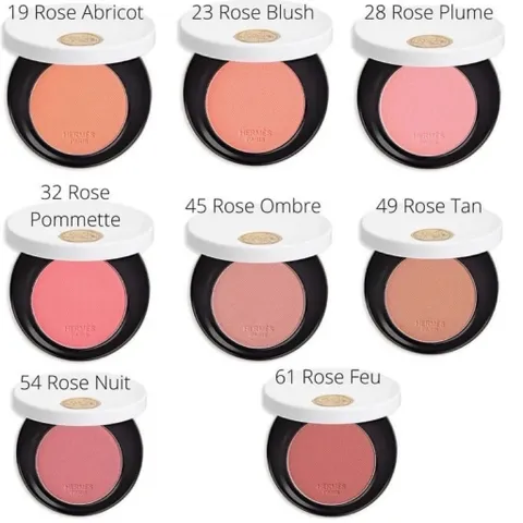Má hồng phấn nén Rose Her?.mès Silky Blush Powder ✨Fullsize 786311
