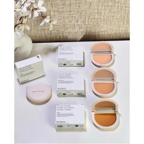 Phấn phủ nén ✨ Rare Beauty True to Myself Tinted Pressed Finishing Powder ✨ 786314