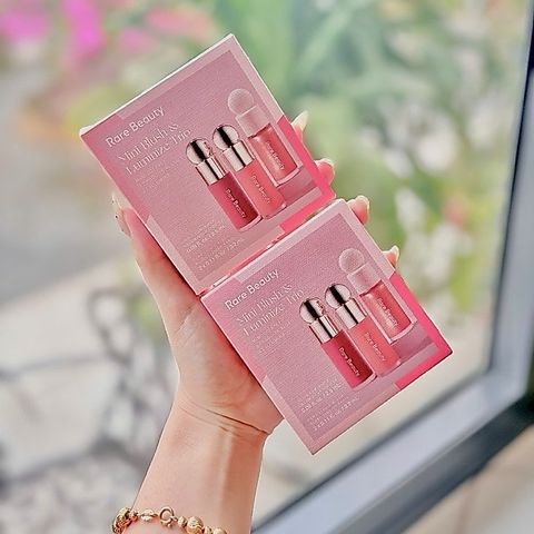 Set má hồng mini 🌸 Rare Beauty Mini Blush & Luminize Trio 🌸 786322