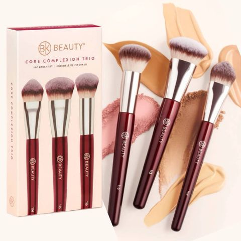 BK BEAUTY Core Complexion Trio – Set 3 cọ nền siêu xịn ✨ 786330