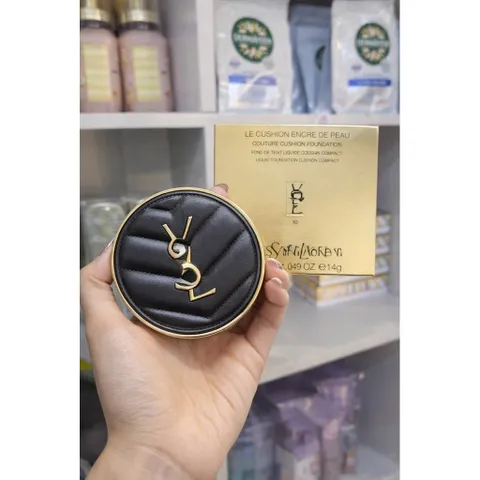 Le Cushion Encre De Peau – Cushion nền kiềm dầu vỏ đen✨ 786367