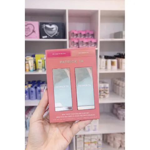 Patrick Ta Mini Must-Have Blush Duo Set má hồng mini 2 ô✨ 786374