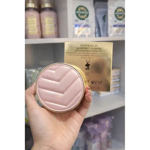 Touche Éclat Glow-Pact Cushion – Cushion glow khỏe da vỏ hồng 786375