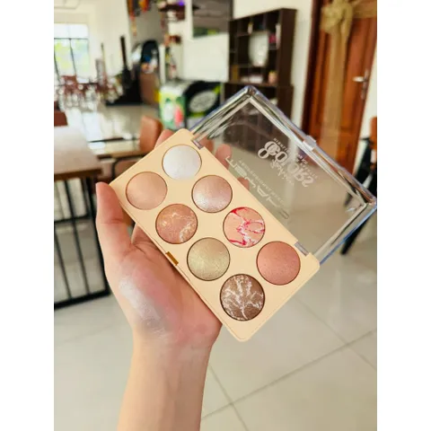 Bảng bắt sáng 8 ô tone champagne -nobrand✨ 786383