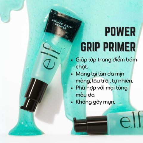 Kem lót quốc dân nhà e.l.f. ✨ Chất gel xanh mỏng nhẹ 786385
