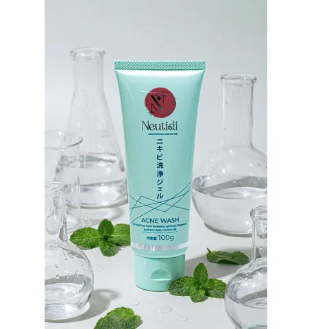 [CHÍNH HÃNG] Sữa rửa mặt Neutidi Acne Wash 100g - Sạch mụn, Kiềm dầu, Sạch Bã Nhờn
