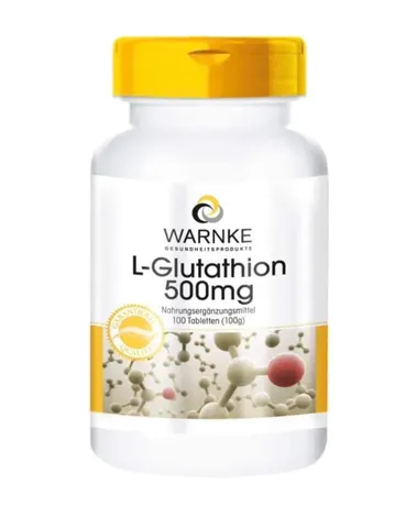 Viên Uống Trắng Da Warnke Glutathione 500mg Của Đức 100 Viên Date Xa NK