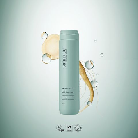 Dầu xả giảm gãy rụng tóc Amway Satinique