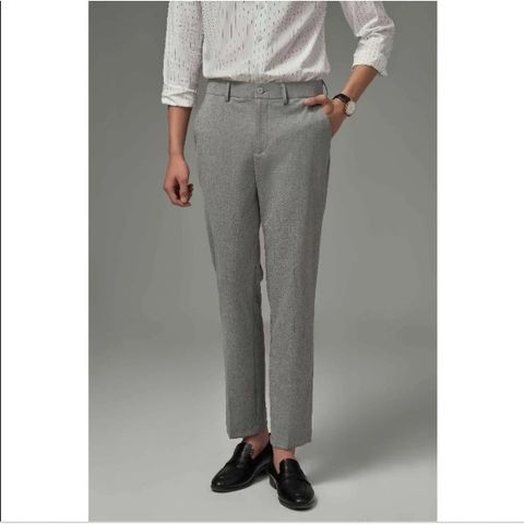 [ Thanh lý] Quần Âu Nam / Quần Baggy công sở Nam Chất Liệu Polyester Mềm Mại Thiết Kế Tối Giản Krik