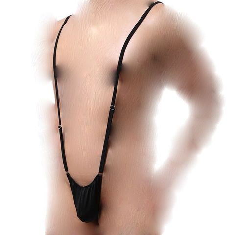 [Che tên] Đồ lót sexy của nam dây áo liền quần