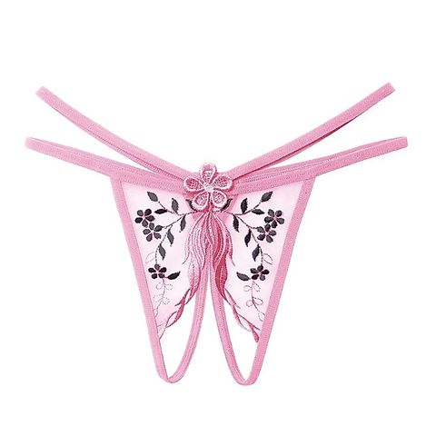 [Che tên] Quần lót lọt khe, quần hở đáy sexy quyến rũ thêu hoa