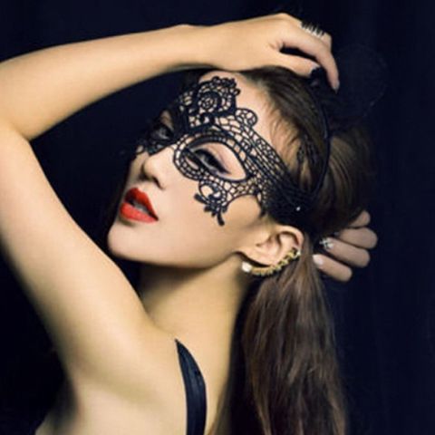 Bịt Mắt Ren Hóa Trang Sexy Gợi Cảm, Mặt Nạ Ren Hóa Trang Sexy Quyến Rũ