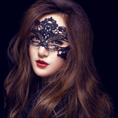 Bịt Mắt Ren Hóa Trang Sexy Gợi Cảm, Mặt Nạ Ren Hóa Trang Sexy Quyến Rũ