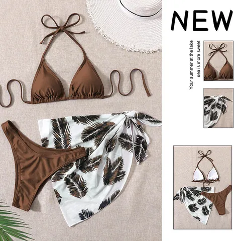 Bikini 3 mảnh rây rút gợi cảm