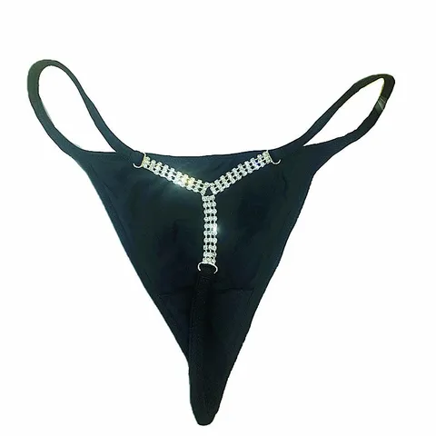 [Cao Cấp] Quần lót sexy nữ dây bạc lấp lánh đẹp
