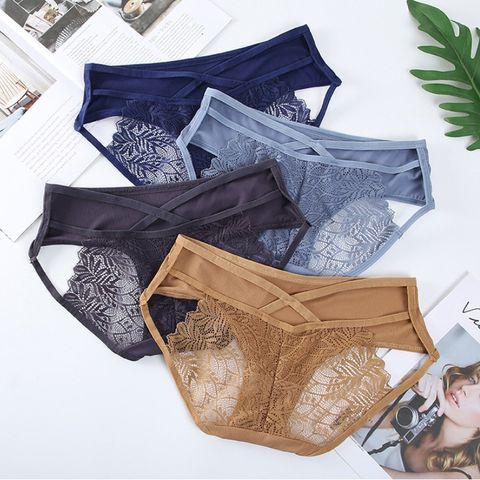[Che tên] Quần lót nữ ren nổi Cut-Out gợi cảm khoe mông nóng bỏng