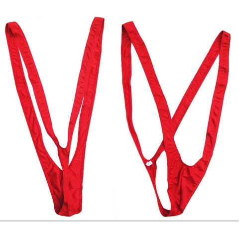 Quần lót nam hình chữ V Jumpsuit nam gợi cảm