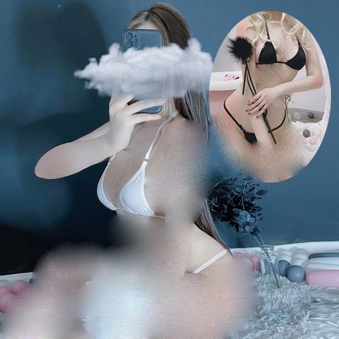 [Che tên] Bộ đồ lót bikini mỏng lọt khe sexy