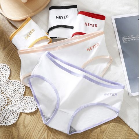 Mix 5 quần lót nữ Cotton Never thoáng mát tôn dáng