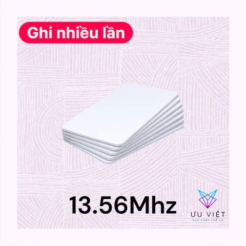 [Sao Chép Bằng Máy] Set 5/10 thẻ từ RFID tần số 13.56Mhz UID