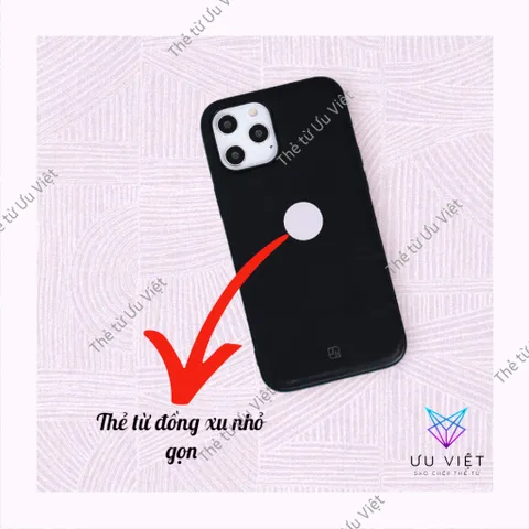 [Sao Chép Bằng Máy] Set 5/10 thẻ từ Đồng Xu RFID T5577 tần số 125khz