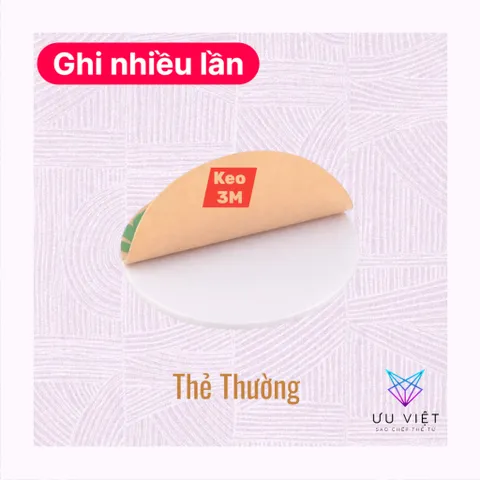 [Sao Chép Bằng Máy] Set 5/10 thẻ từ Đồng Xu RFID T5577 tần số 125khz