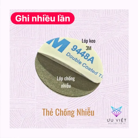 [Sao Chép Bằng Máy] Set 5/10 thẻ từ Đồng Xu RFID T5577 tần số 125khz