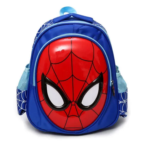 Hàng QC - Ba lô Spiderman người nhện hoạt hình siêu anh hùng cho bé đi lớp mầm non mẫu giáo đi học 2-5 tuổi