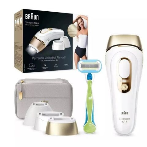 Máy triệt lông Braun Silk-Expert Pro 5 PL5237, 400,000 LẦN