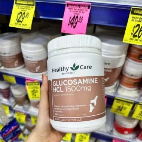 Viên uống Bổ khớp & Tăng độ đàn hồi & độ linh hoạt cho khớp Healthy Care |400 viên| [S/P Chuẩn Úc]