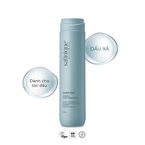 Dầu xả dưỡng tóc và giảm bết dầu Amway Satinique