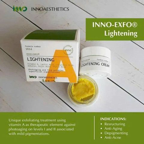 Kem Peel Da Vitamin A 5% Innoaesthetics Inno Lightening (15g)