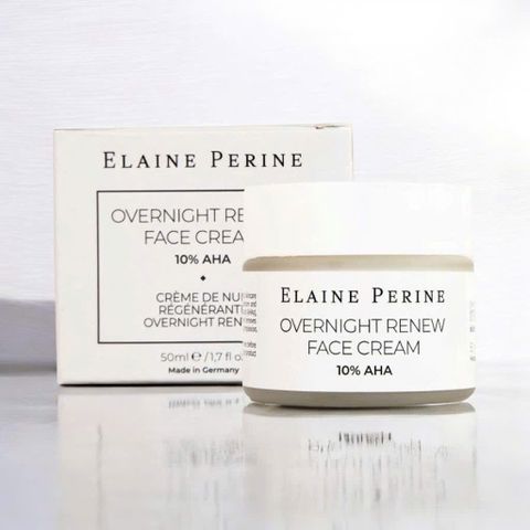 Kem Dưỡng Trẻ Hóa Tái Tạo Da Elaine Perine Overnight Renew Cream 10% AHA 50ml [hàng nhập khẩu]