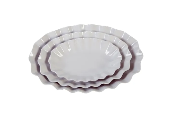 Dĩa Hoa 66 - Dĩa Nhựa Melamine Đa Năng Cho Nhà Bếp, Kích Thước 19.6 x 13.5 x 3.0 cm, Sản Phẩm Chính Hãng TVKITCHEN (TV853)