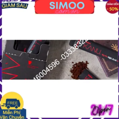 [MAXIM KANU] Cà phê kanu hàn quốc dark roast, mild roast americano 10 gói - 카누 커피