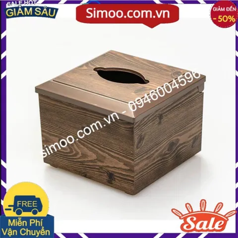 [CHUYÊN SỈ CHÍNH HÃNG] Hộp nhựa đựng giấy ăn