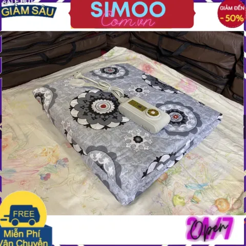 [CHUYÊN SỈ CHÍNH HÃNG] Chăn Điện Cotton Hàn Quốc (GIAO MÀU BẤT KỲ)