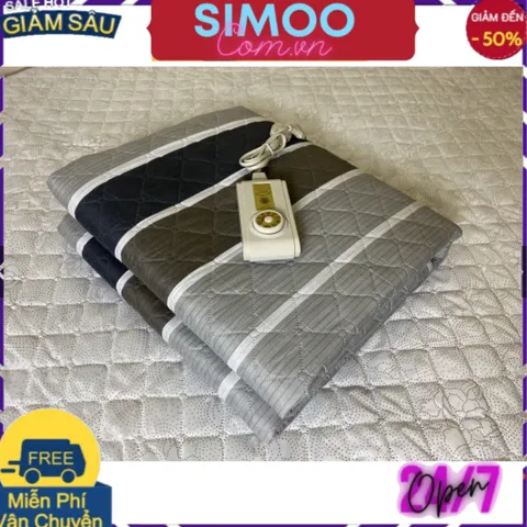[CHUYÊN SỈ CHÍNH HÃNG] Chăn Điện Cotton Hàn Quốc (GIAO MÀU BẤT KỲ)