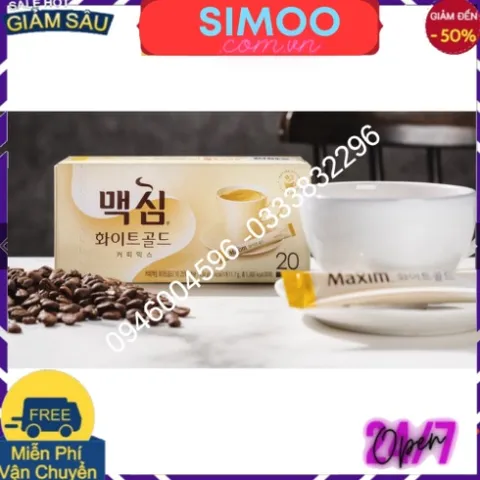 [MAXIM] Cafe Maxim Hàn Quốc- 맥심 (Cà phê Quốc dân của HQ)